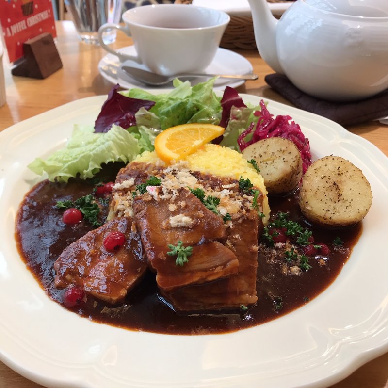 クリスマスビーフシチュープレート(アフタヌーンティー・ティールーム 丸広百貨店川越店)