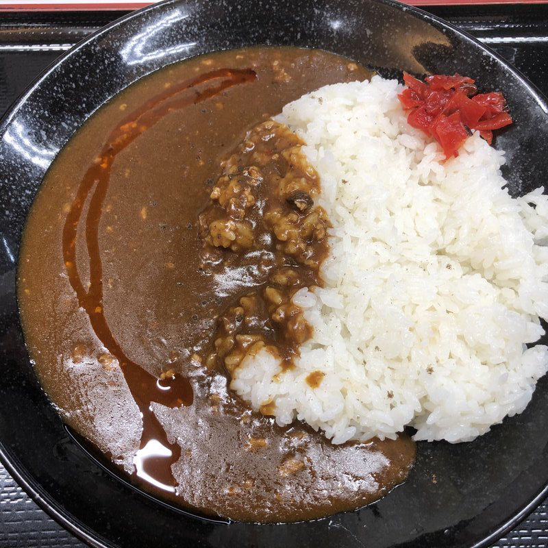 坦々カレー(餃子の王将 長尾店)