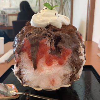 ショコラと苺のXmasケーキ(クラフトカフェ)