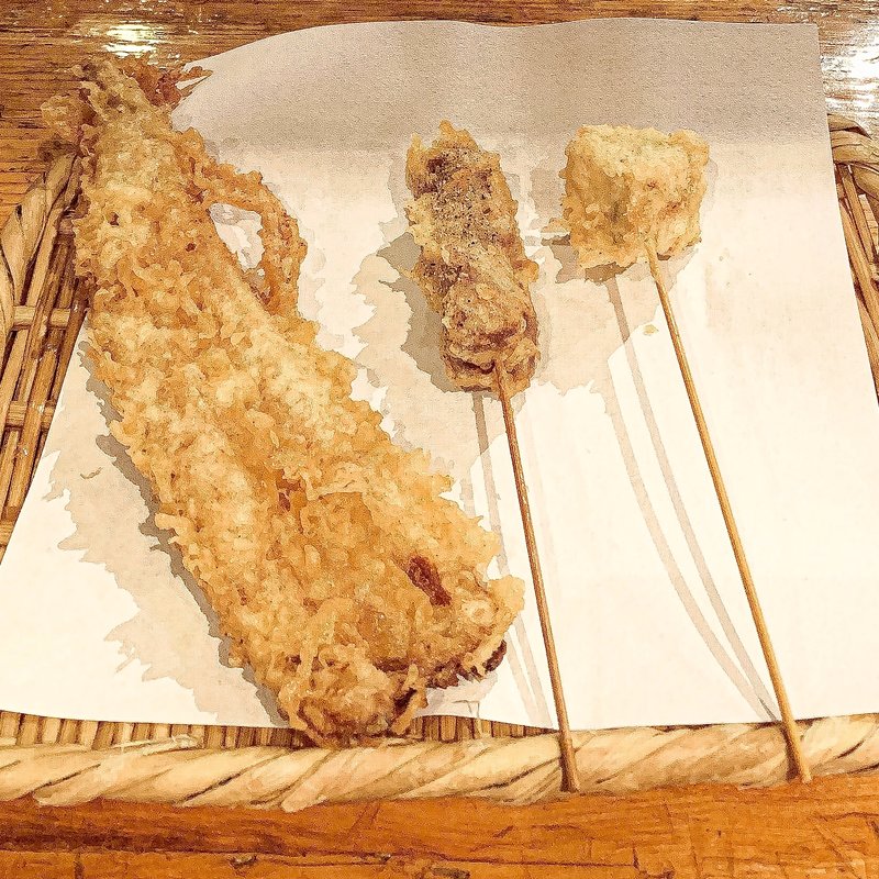 伍の膳(串天ぷら 段々屋)