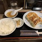 開楽特製 ジャンボ餃子　餃子定食 （3個）(開楽 本店 )