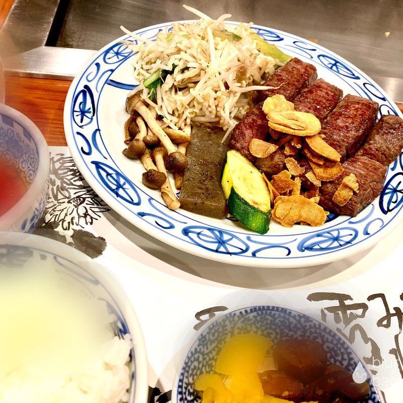 神戸牛ステーキセット(ステーキランド神戸舘)