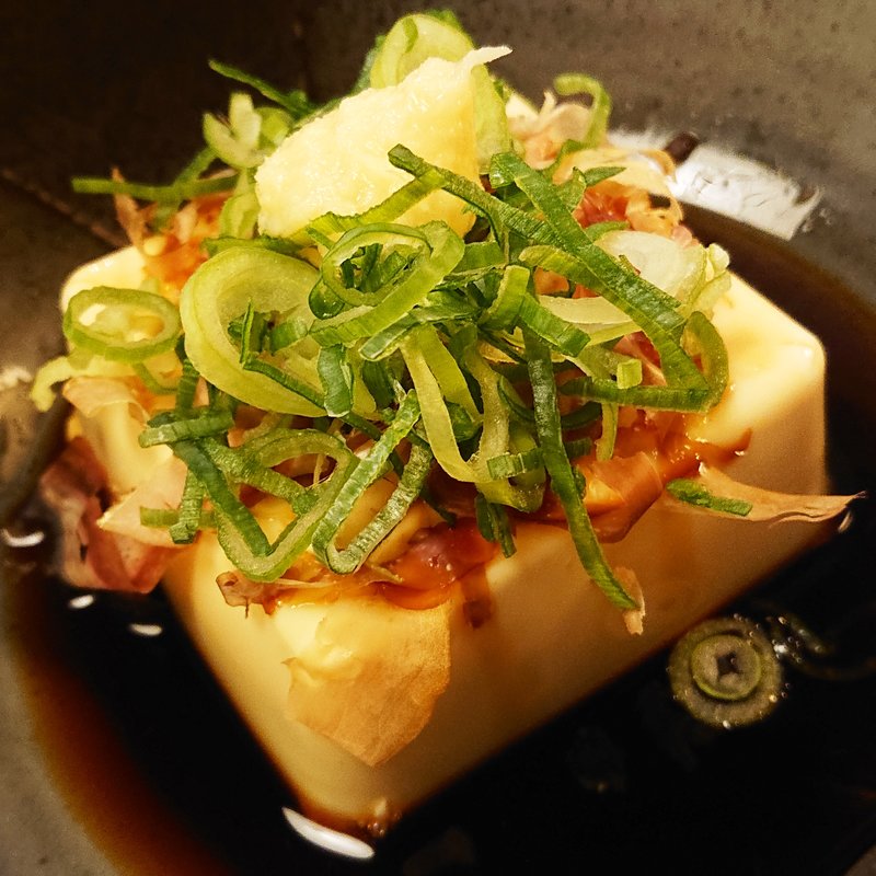 国産大豆の冷奴(鳥貴族 鶴見東口店)