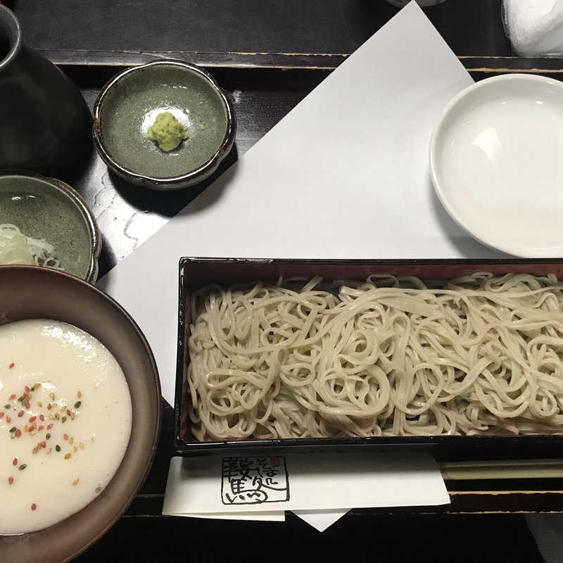とろろそば(鞍馬(くらま))