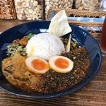 2種あいがけカレー(スタンド )