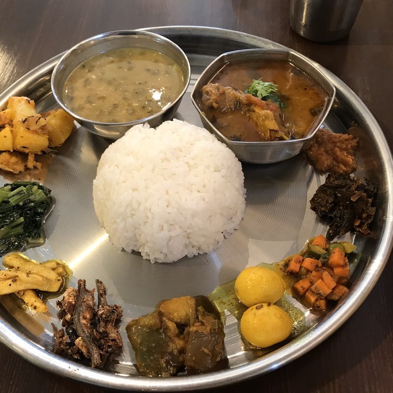 ダルバート(Asian kitchen cafe 百福)