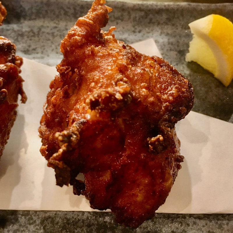 モモ肉ザンギ(北海道からあげの大衆酒場 三木谷商店)