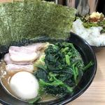 ほうれん草ラーメンのりマシ