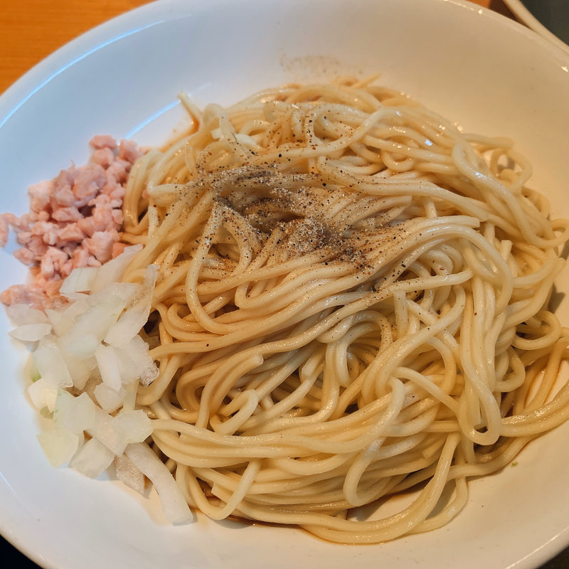 そのまま食べられる替え玉(麺屋 まほろ芭)