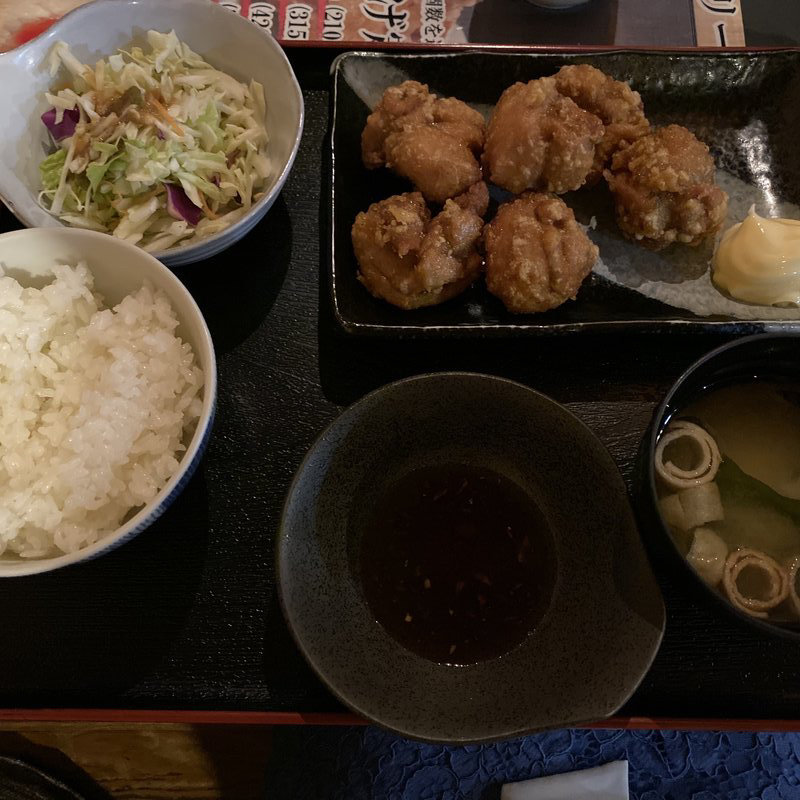 唐揚げ定食(THE 有鳥天酒場 )