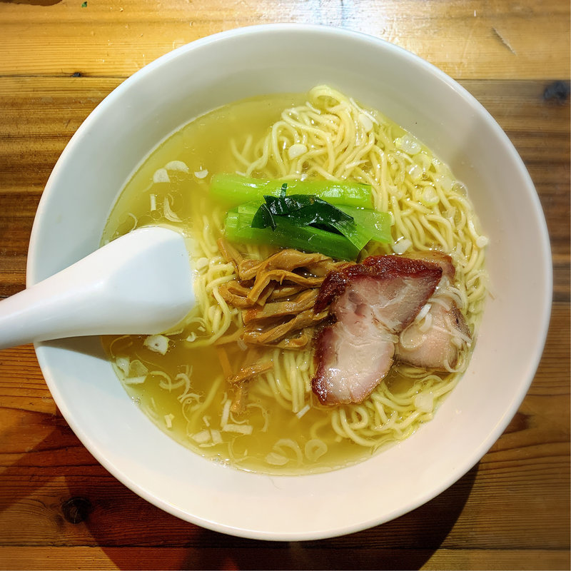 塩ラーメン(らーめん穀雨)