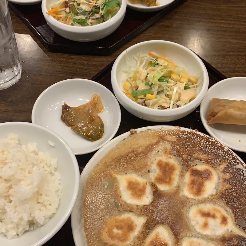 焼き餃子定食(大連餃子基地DALIAN町田店)