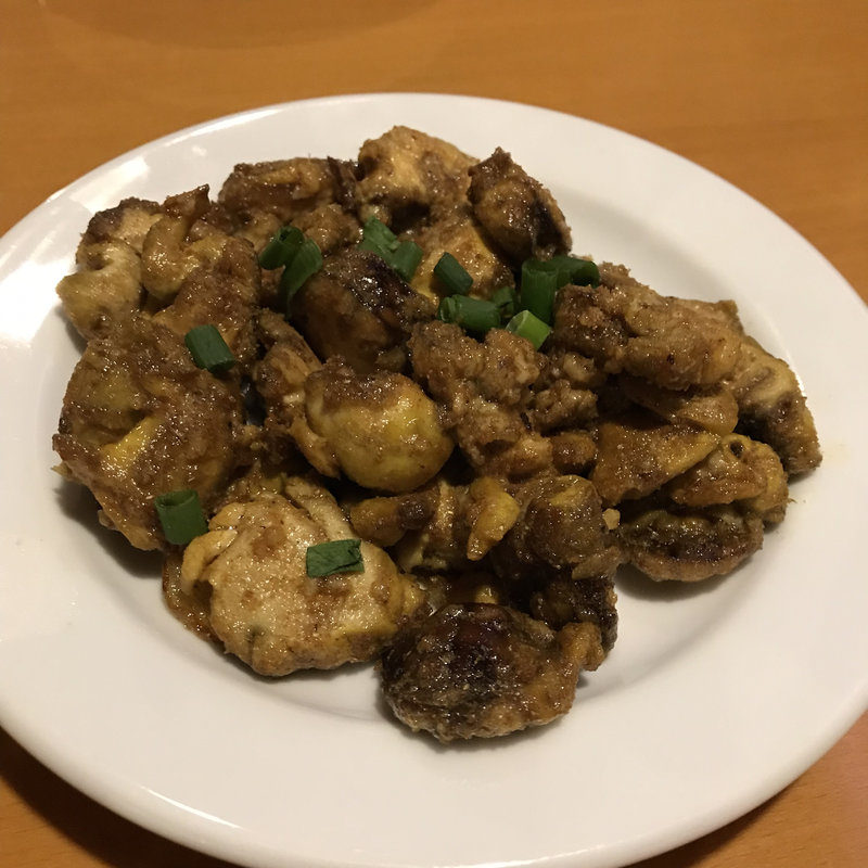 マトンの脳みそのフライ(アーガン)