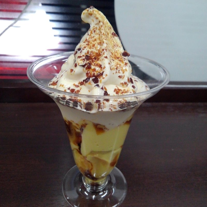 なめらかプリンパフェ(ミニストップ)