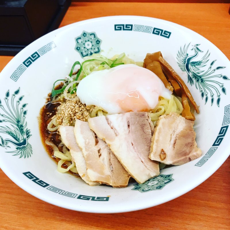 汁なしラーメン(日高屋 綾瀬リエッタ店)