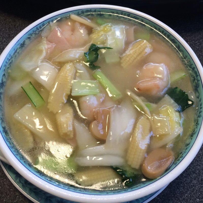 海老そば(中国料理　你好 )