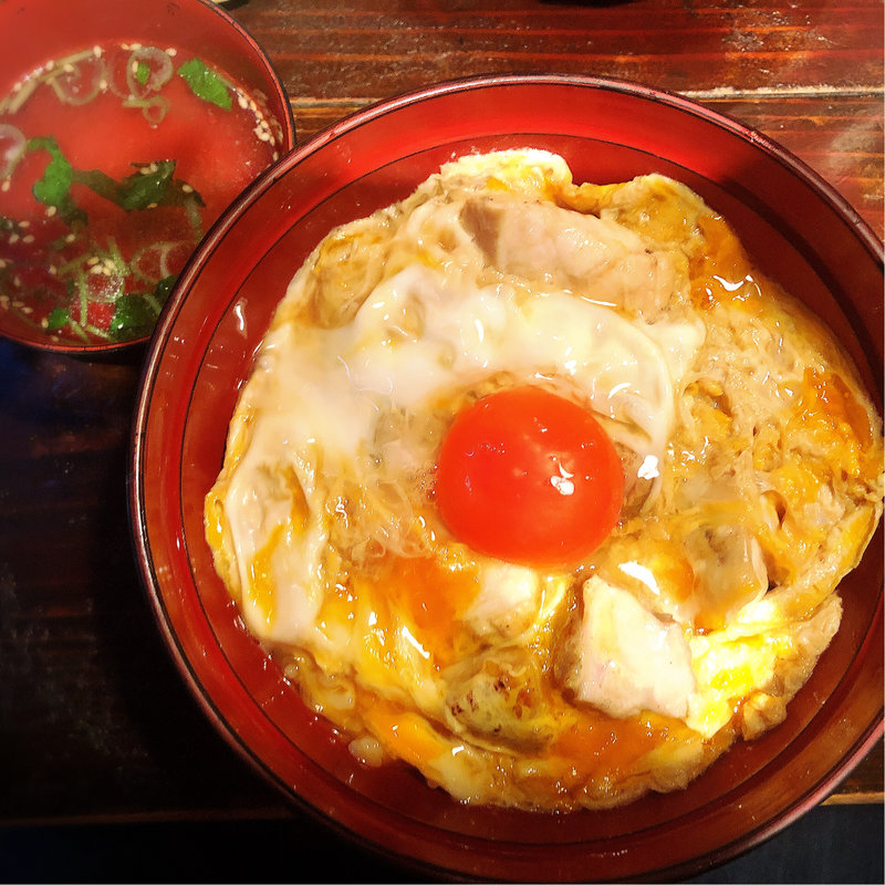 東京軍鶏の炭焼き親子丼(鶏味座)