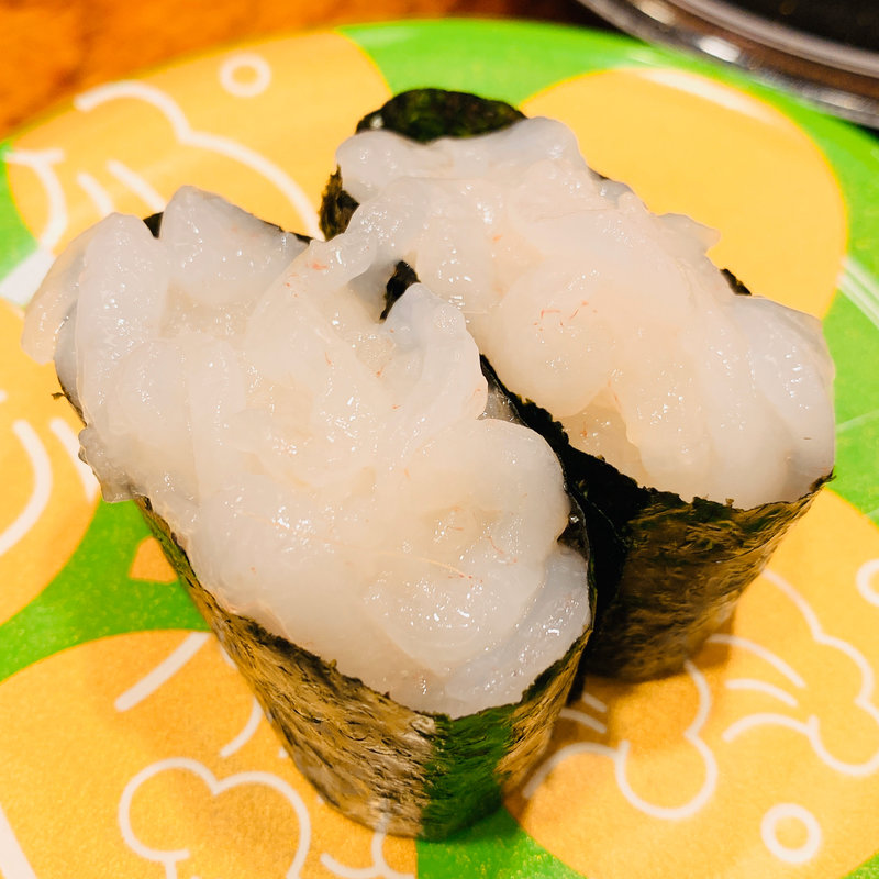 白えび 二貫（富山特産）(もりもり寿司　近江市場店)