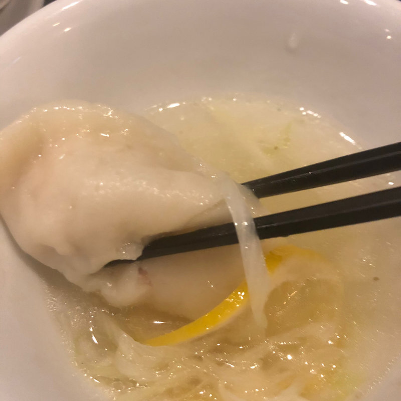 柚子のスープ炊き餃子　6個(杏仁荘 )