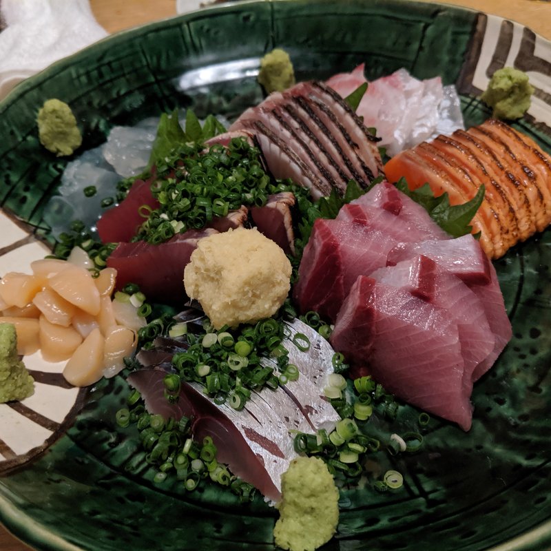 刺身盛り合わせ(新橋いっぱし)