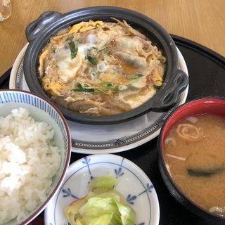 穴子の柳川風定食(大宮国際カントリークラブレストラン)