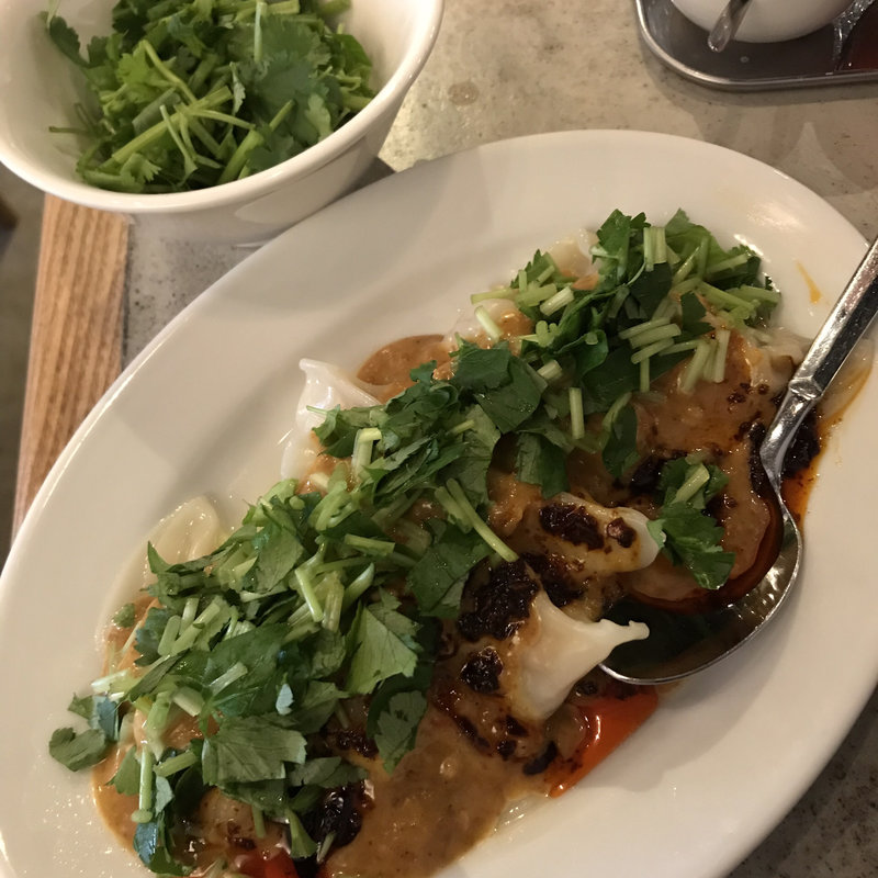 麻辣坦々水餃子(大竹餃子)