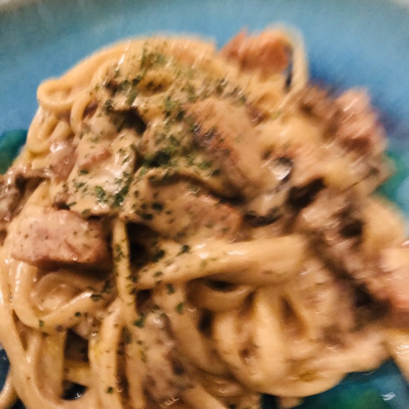 ポルチーニ茸のパスタ(ワイン&バー ザ・ココビーチ)