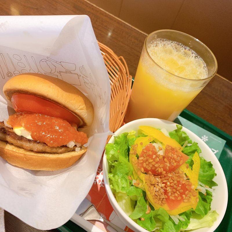 モスバーガーサラダせ(モスバーガーベイサイド門司店)