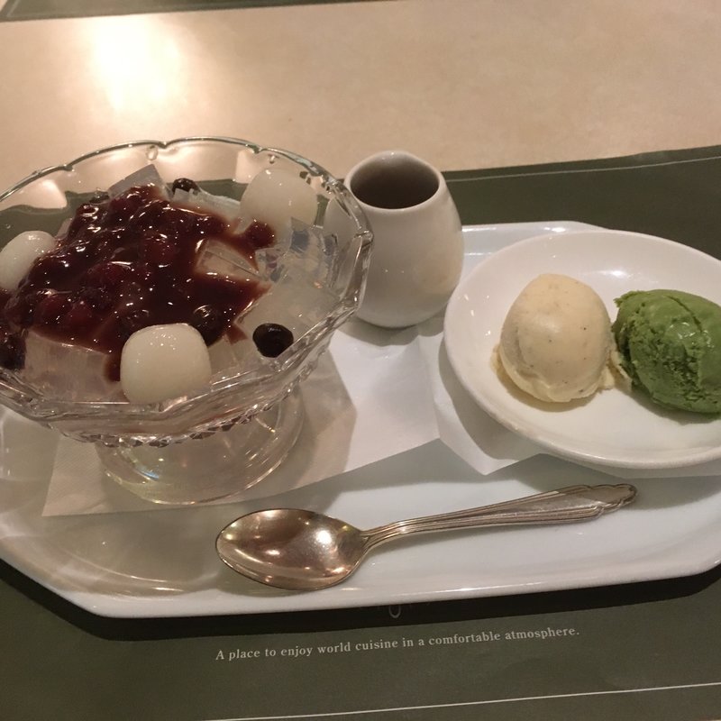 あんみつ(コンチネンタルカフェ ロイヤル)