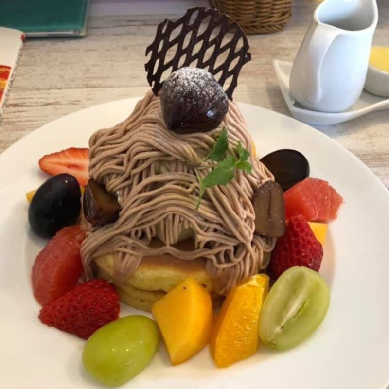 フルーツパンケーキ(ホットケーキパーラー フルフル 赤坂店 （Fru-Full）)