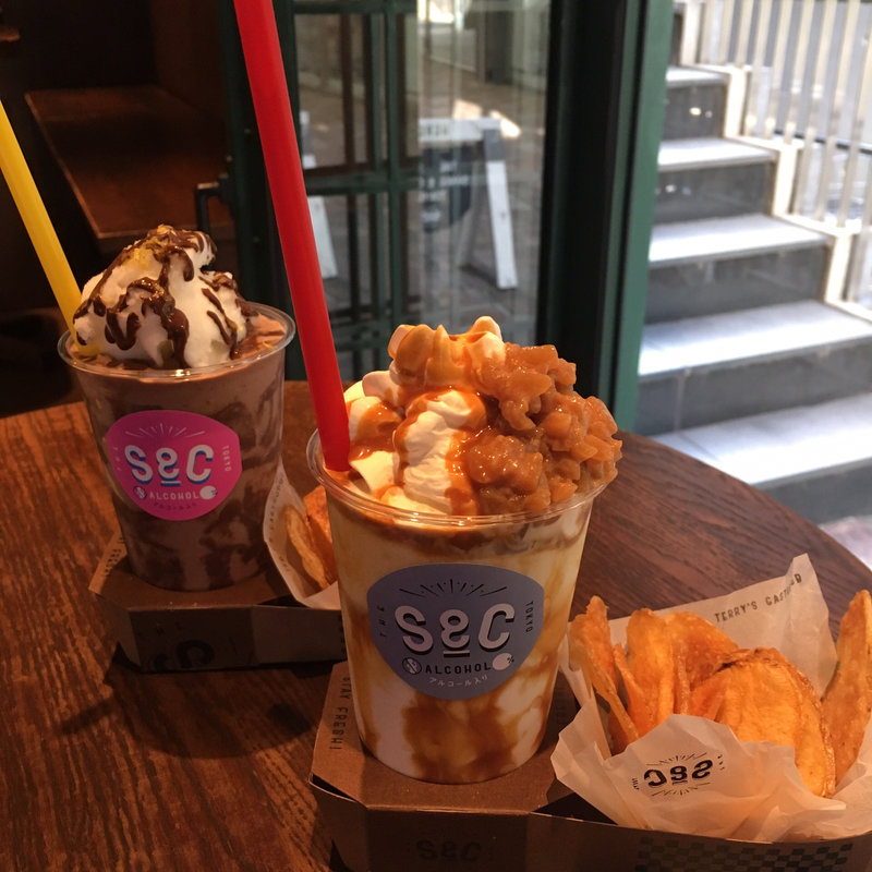 チョコバナナダニエル(The Shake & Chips Tokyo)