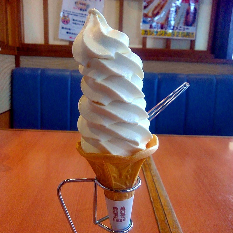 濃厚ソフトクリーム(とんかつ屋 金太郎  金成イオン店)