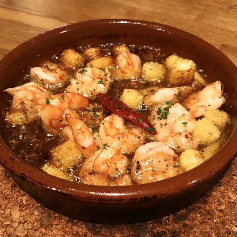 海老のアヒージョ(テルヌーラ （Ternura）)