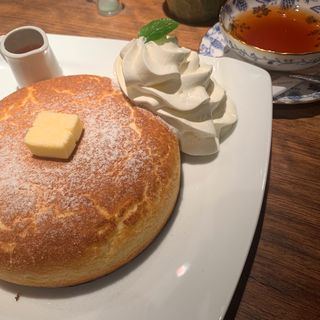 石窯焼きホットケーキ(石釜 ベイクブレッド 茶房 タムタム （石釜 bake bread 茶房 TAM TAM）)