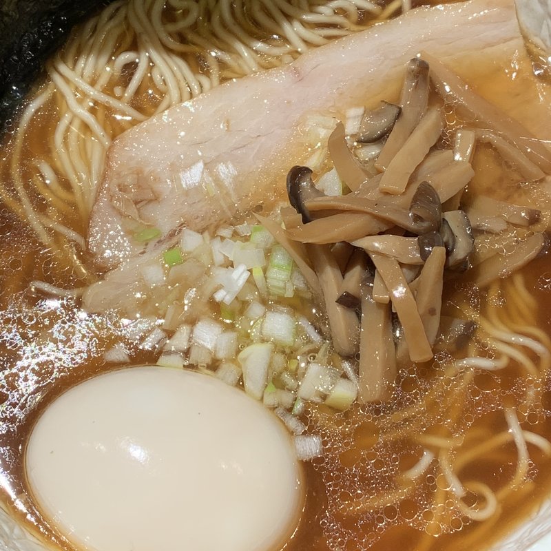 味玉あご出汁醤油ラーメン(麺屋薫堂)