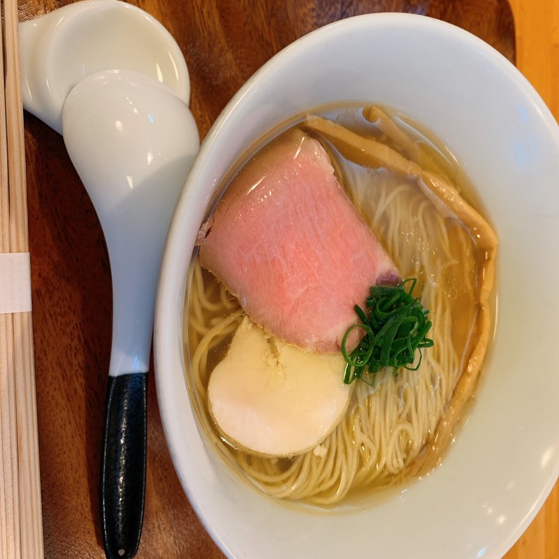塩ラーメン(入鹿TOKYO 本店)