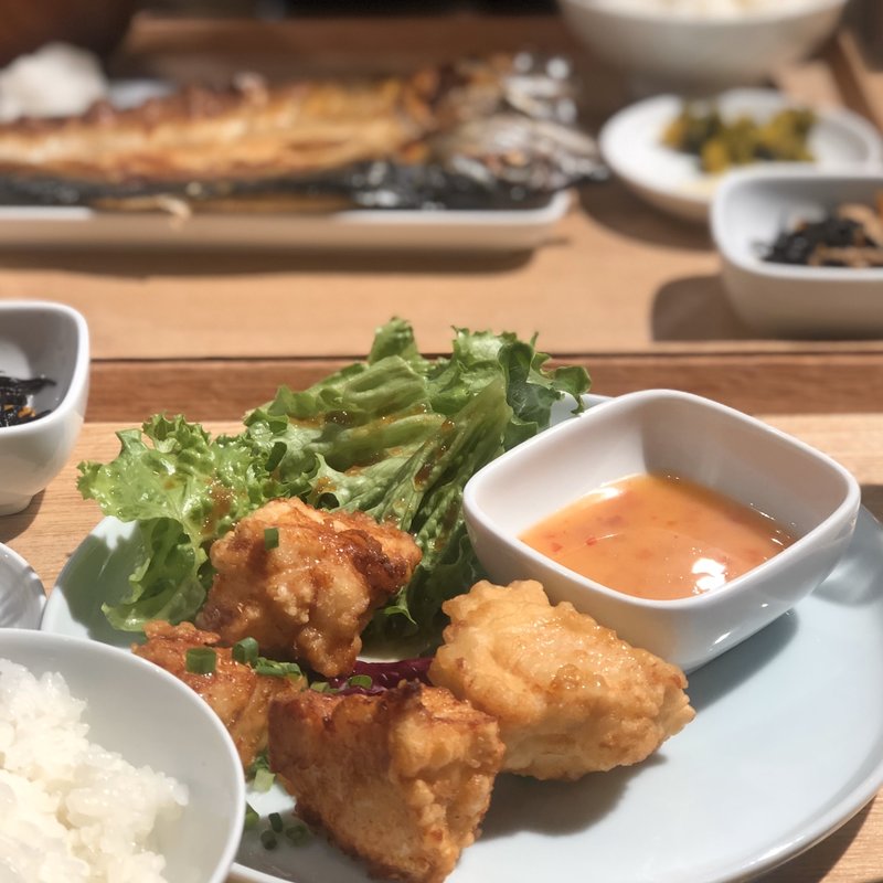唐揚げランチ(MUJI Diner 銀座)