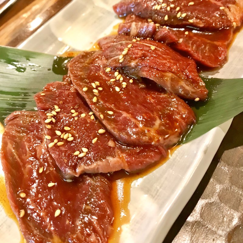 ハラミランチセット(焼肉レストラン喜福世)