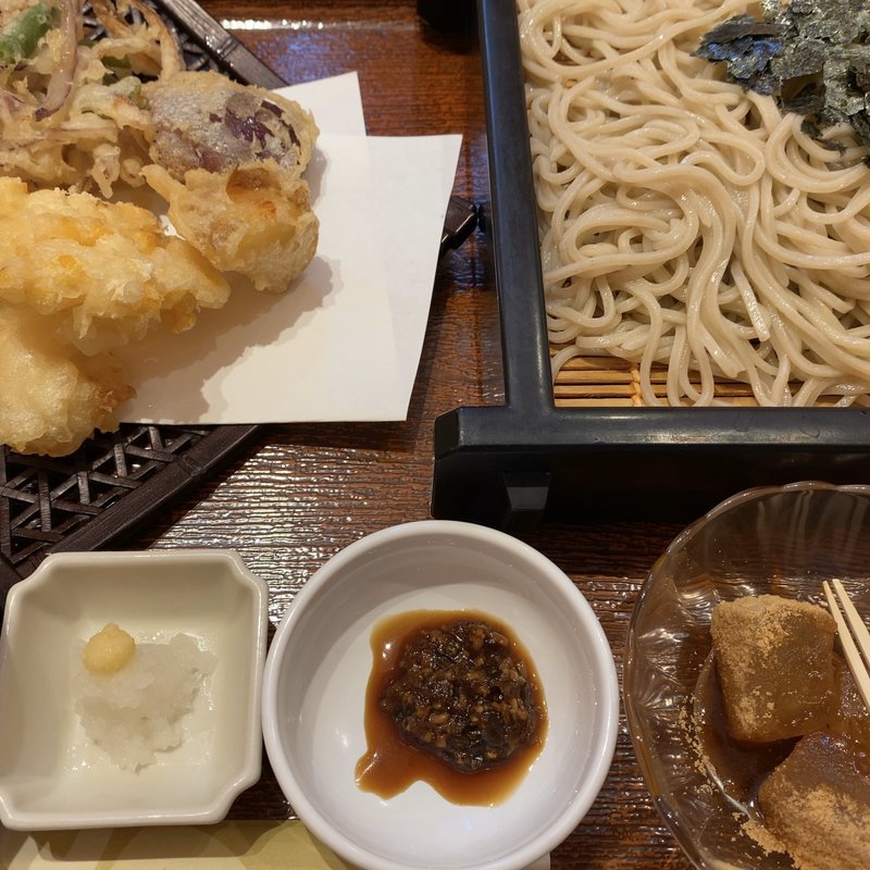 北海道天ザル(そばうどん 花旬庵 )