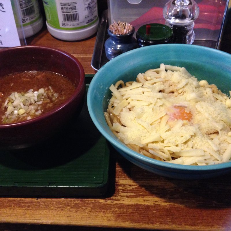 つけ麺 チーズトッピング(群青 )