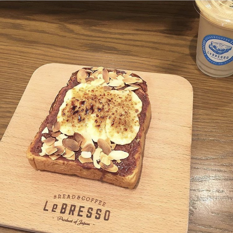 チョコバナナ&アーモンド(レブレッソ(LeBRESSO)　グランフロント大阪店)