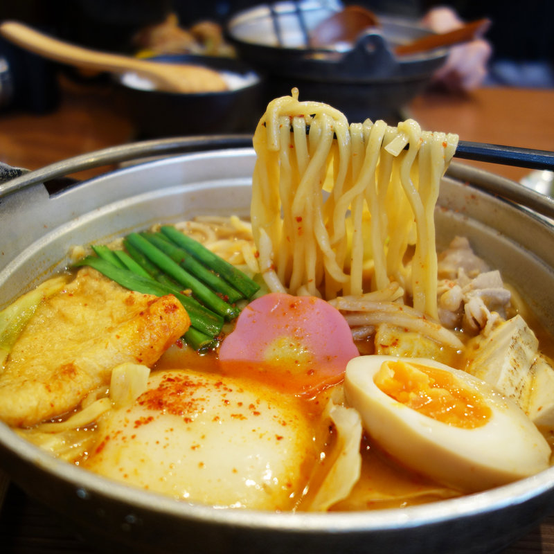 チゲ味噌めんちゃんこ(博多めんちゃんこ亭 六本松店)