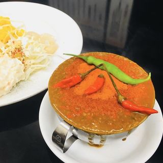 激辛 鶏のチリチリ赤カリー(カレーは飲み物。 秋葉原店 )