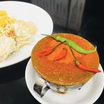 激辛 鶏のチリチリ赤カリー