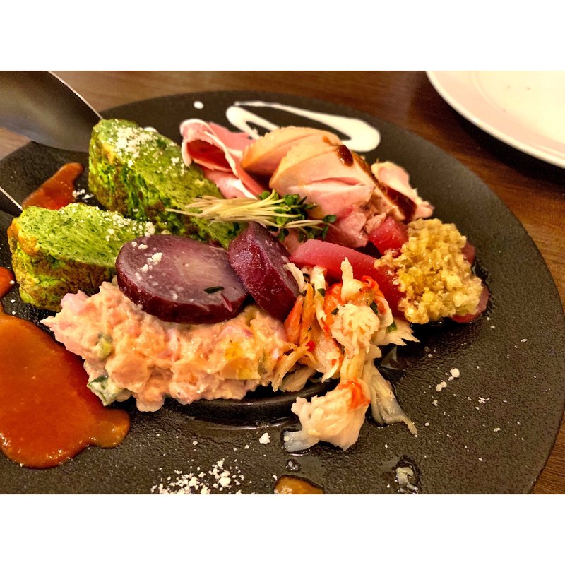 前菜盛り合わせ（2名様）(OSTERIA Luce' d' Oro （オステリア ルーチェドーロ）)