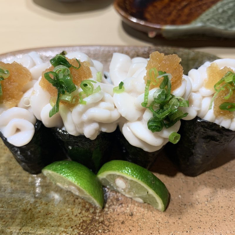 白子の握り(寿司センター)