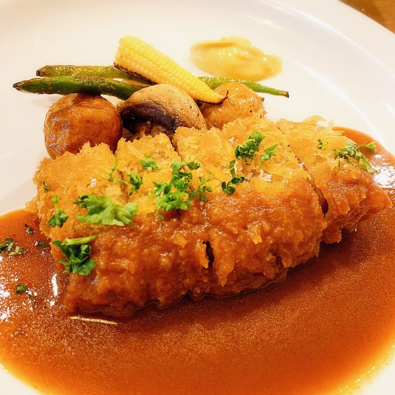 黒毛和牛イチボ肉のビフカツ(満天 （マンテン）)