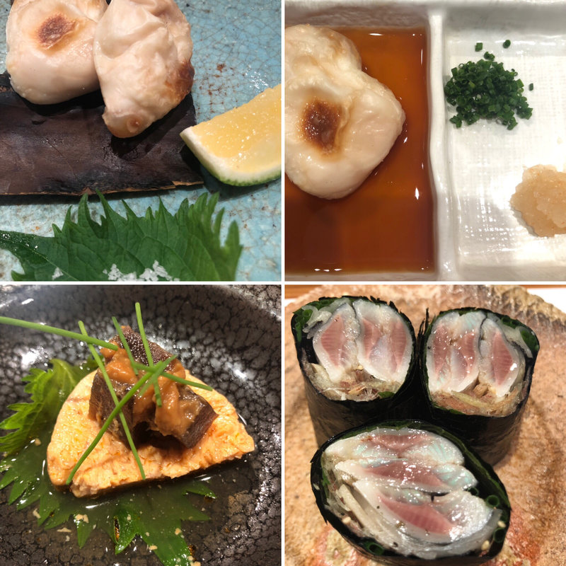 鰯 海苔巻き(鮨おさむ)