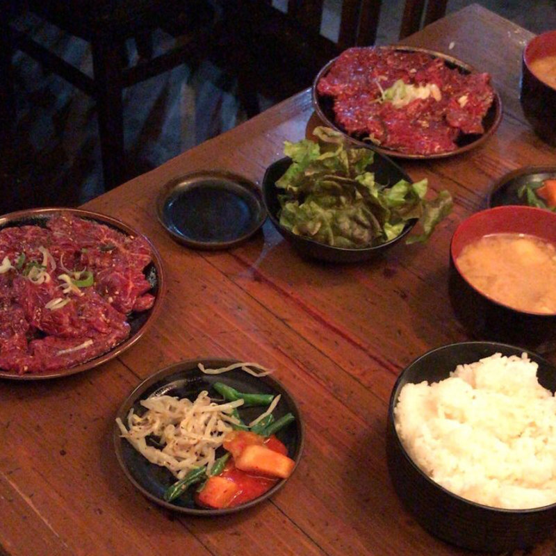 ハラミセット(炭火職人)