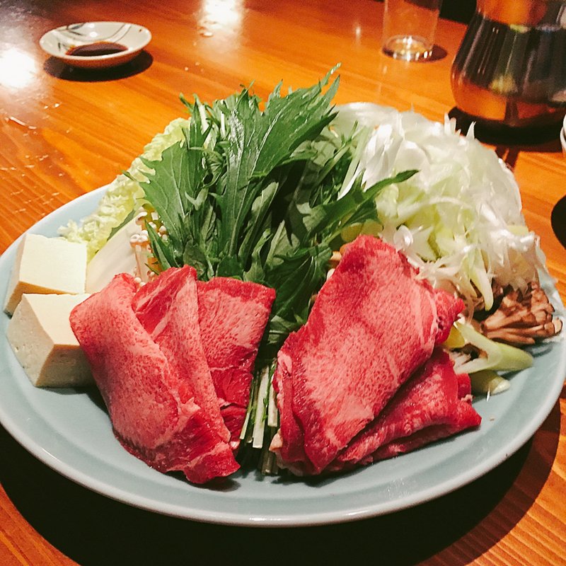 牛タンしゃぶしゃぶ(炭焼 万作 （マンサク）)